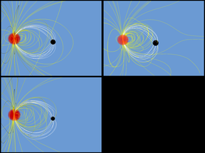 Fig. 4-3: Magnetic fields at time t/M = 83